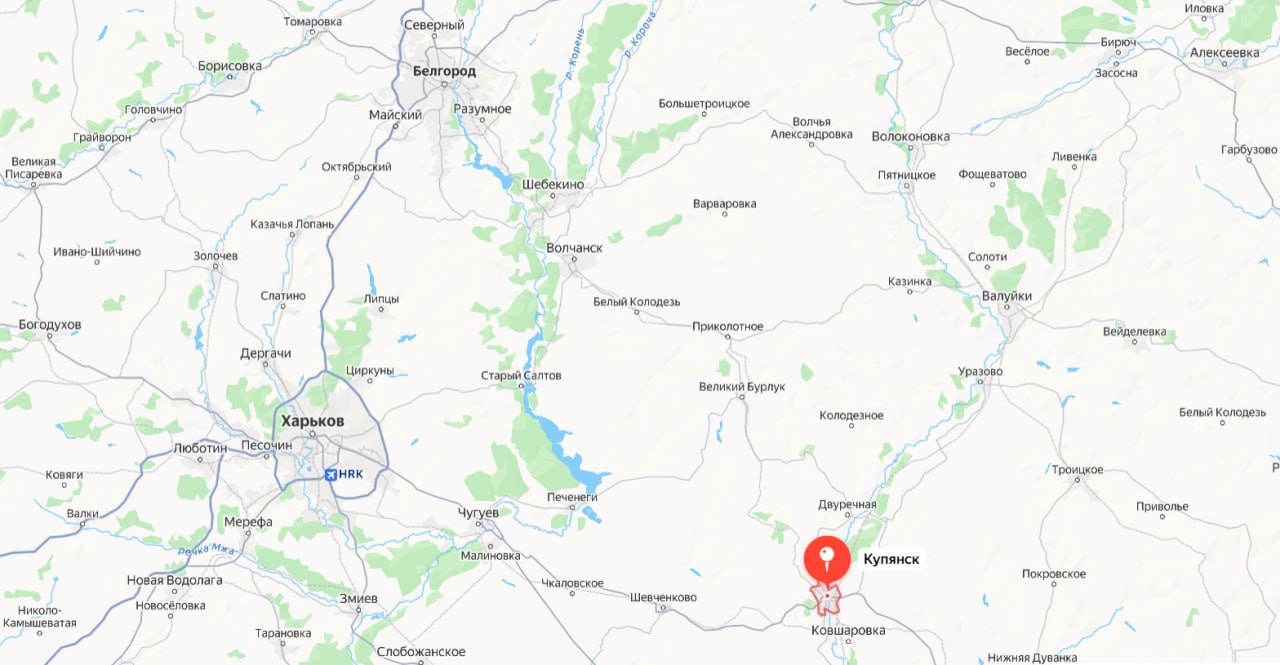 ❗️Противник сосредоточил основные силы на Купянск