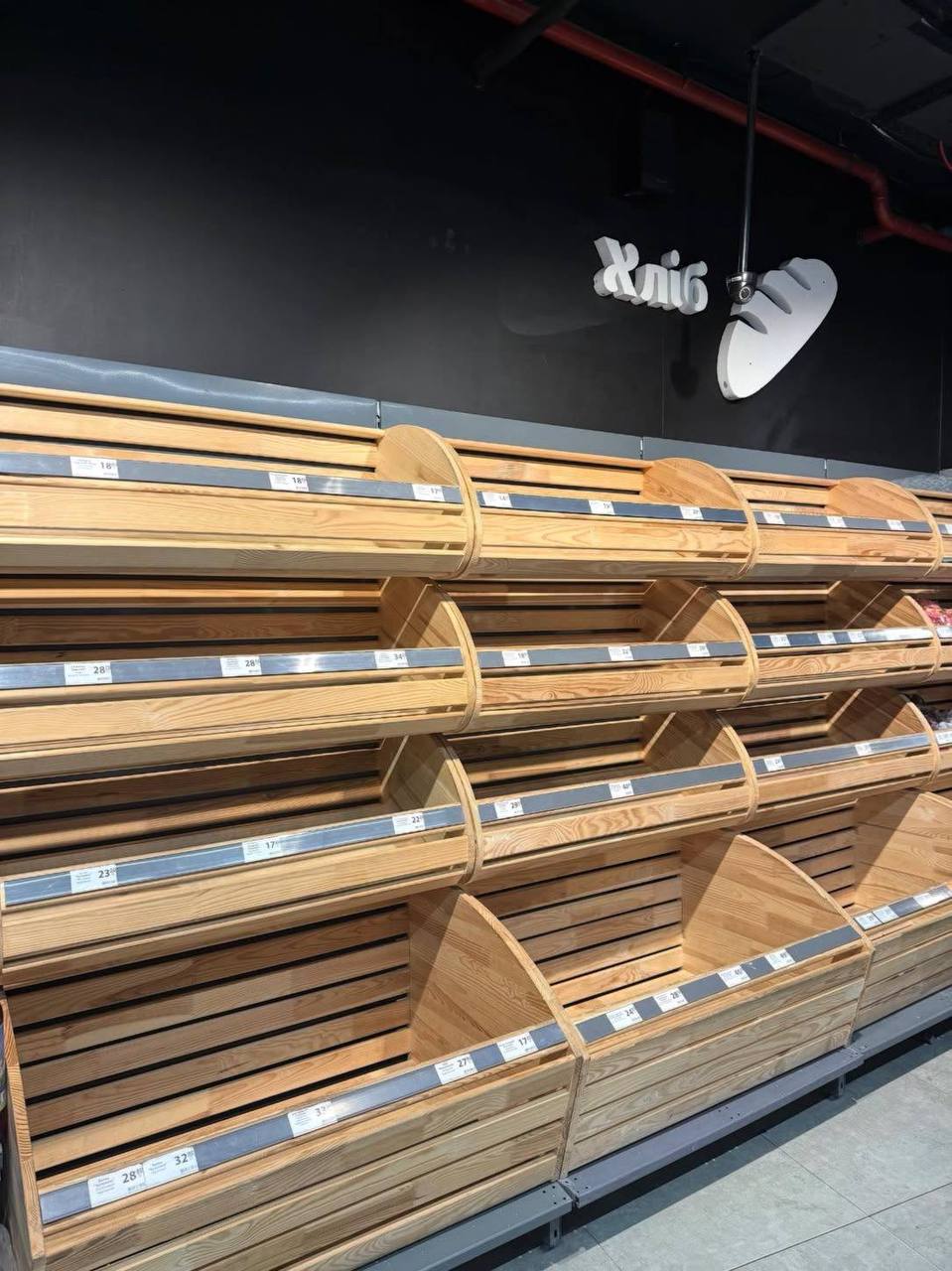 ‼️Вслед за энергетическим коллапсом, Киев начинает одолевать еще и продуктовый кризис