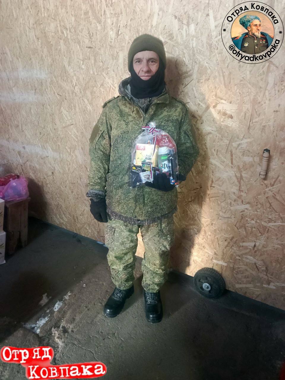 ❄️Зима, зима) Приехала я в гости к нашим защитникам с новогодними подарками 🎁, а там они меня встречают такие укутанн...