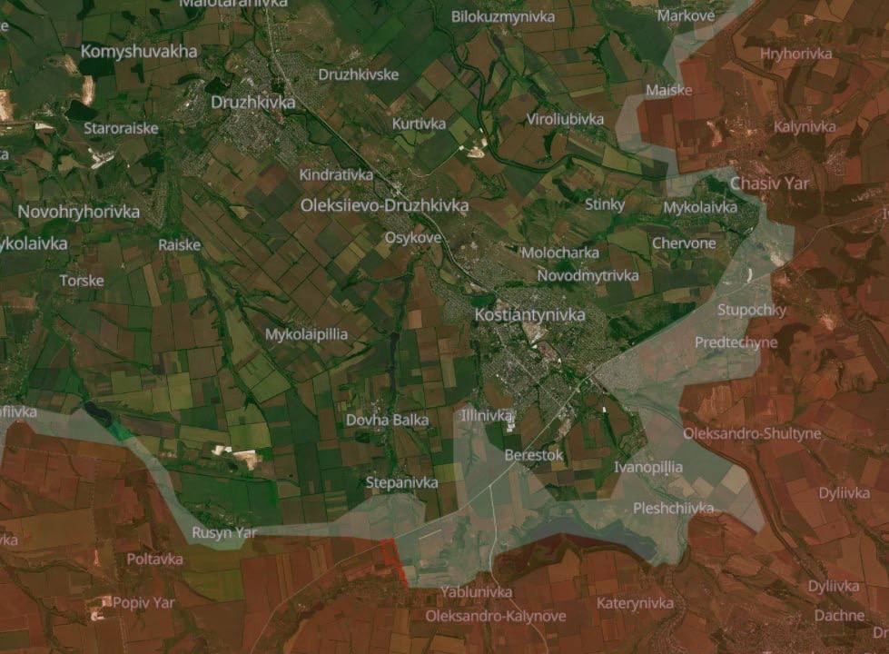 Российские войска имеют продвижения в районе Ямполя на Лиманском направлении, а так же Бондарного на Славянском напра...