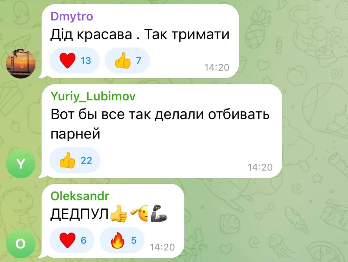 А по нашему герою с ломом, разогнавшему свору шакалов ТЦК в Днепропетровске, народ требует дать звание "Героя Украины"