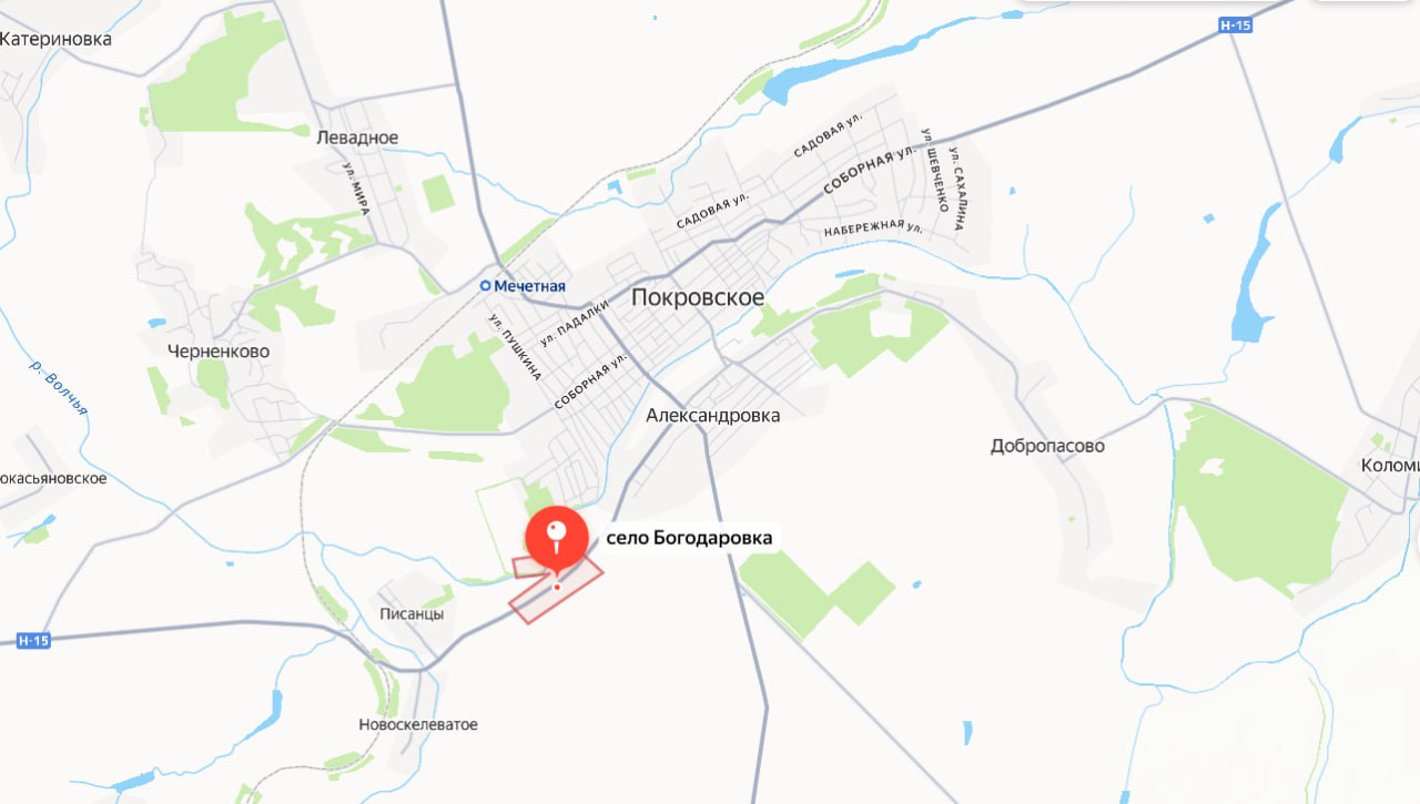 🇷🇺 Вслед за Новоскелеватым и Писанцами Русская армия установила контроль над населённым пунктом Благодаровка под Покр…