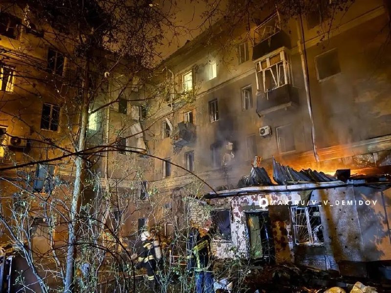 😴⚠ 😴 Сводка террористических ударов украинских боевиков за минувшую ночь: