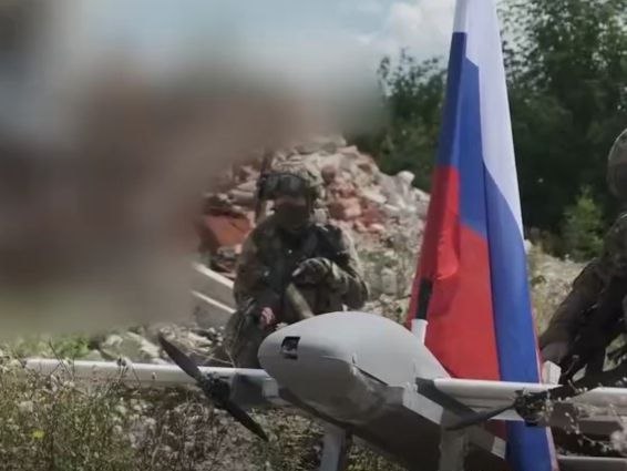 Русский флаг пронесся над линией ЛБС