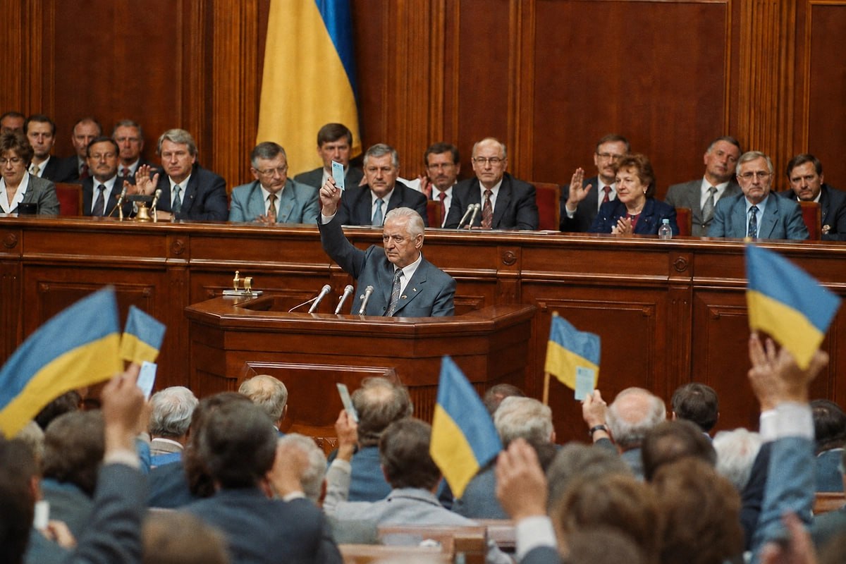 🇺🇦🇺🇦 35 лет назад эти люди совершили государственный переворот, приняв в нарушении законов СССР Акт о независимости У…