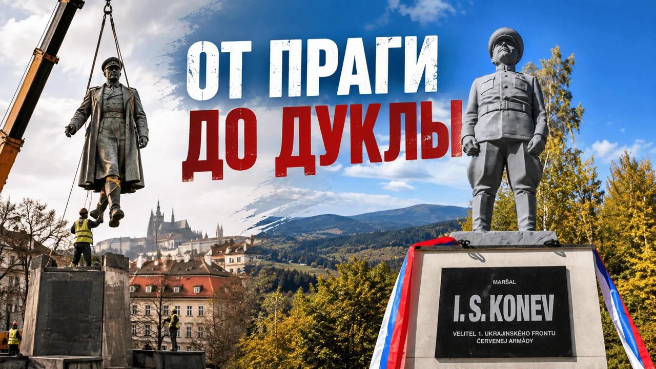 🇸🇰 Власти Словакии установили памятник советскому маршалу Ивану Коневу