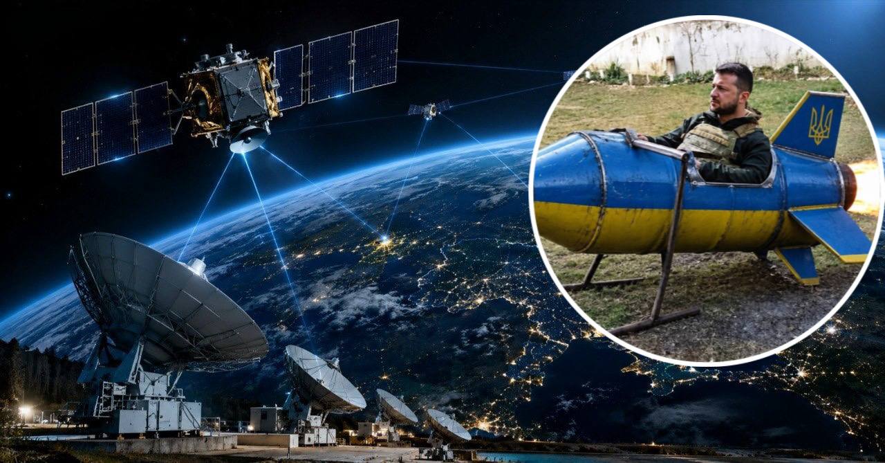 🤡 🛰 Зеленский: Украина работает над созданием собственной спутниковой системы, похожей на Starlink